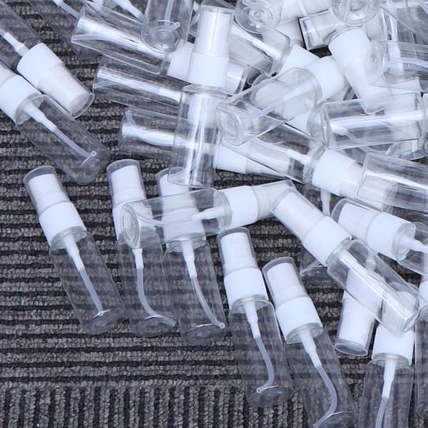 12 st 100 ml sprayflaskor kosmetisk sminkpresspump förpackning för hudvård och resor