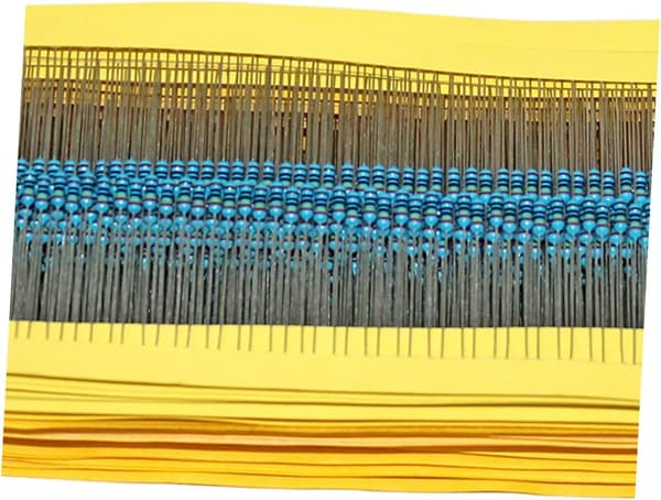 1460 stk. metalfilmsmodstandssæt, blandet modstandspakke til elektronik DIY-projekter, tilfældig farve