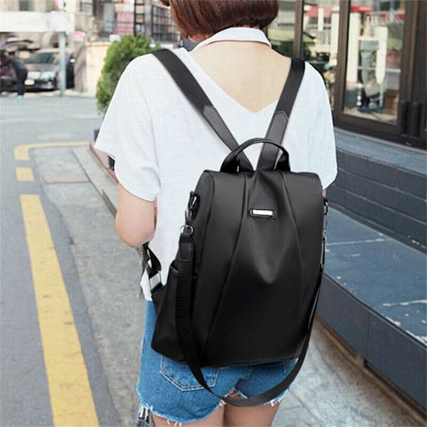 Anti-theft Backpack Waterproof Backpack Shoulder Bag KHAKI - khaki khaki khaki
