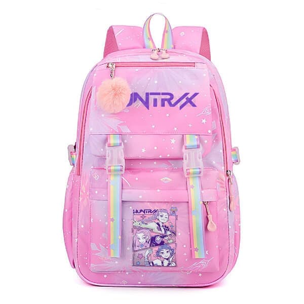 Wind Hunter Printed Student Backpack - Large Capacity School Bag for Boys and Girls, Bestselling Shoulder Bag