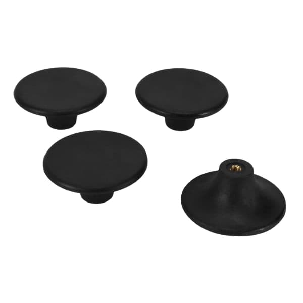 Set of 4 Bakelite Pot Lid Knobs, Replacement Knobs for Pot Lids, Handles for Le Creuset, Aldi, Lodge Enamel