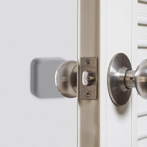Self-adhesive Silicone Door Stop Wall Protector Knob Protector for Home Cabinet School [Ho]