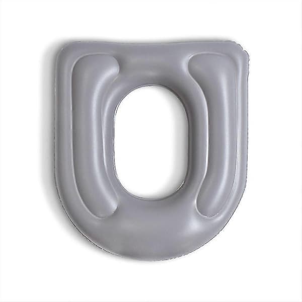 Inflatable toilet seat cushion extra cushion with suction cup