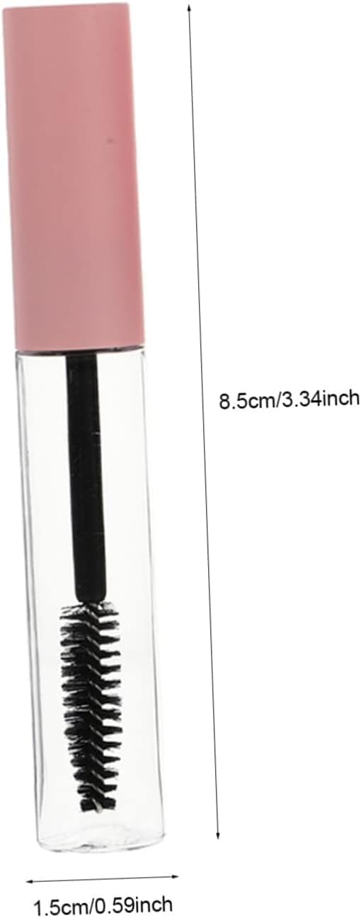 4 stk. påfyllbare maskaraflasker 10 ml PET-materiale bærbare tomme eyeliner- og lipglossflasker