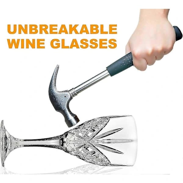 Okrossbara Återanvändbara Akrylglas - Dublin Serien, 4-pack