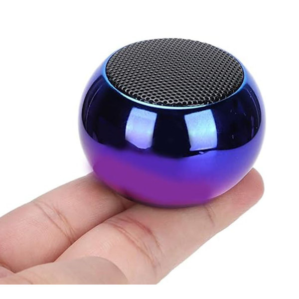 Kannettava Mini Bluetooth-kaiutin stereobassolla, ladattava langaton minikaiutin puhelimeen/tietokoneeseen/tabletille/MP3/MP4