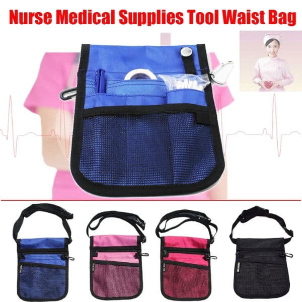 Nurse Bag Extra Pocket Pink Rosa pink