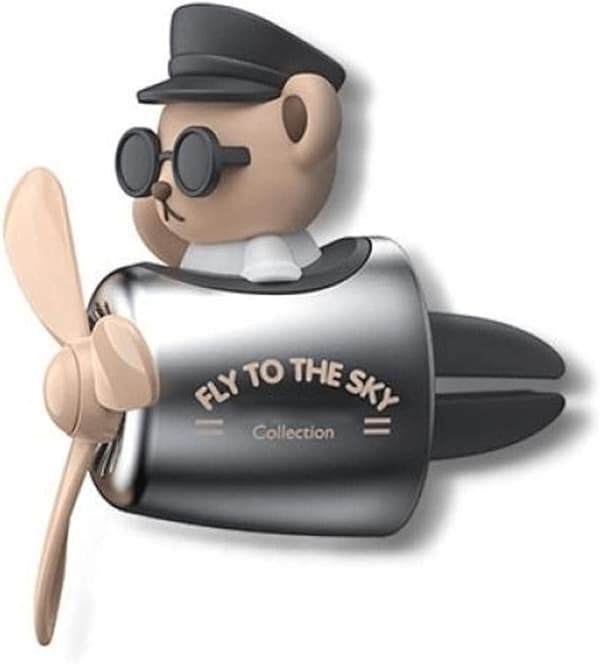 Bilduftfrisker Tegneserie Bamse Pilot Duftdiffusor Søde Ventilationsclips Tilbehør -