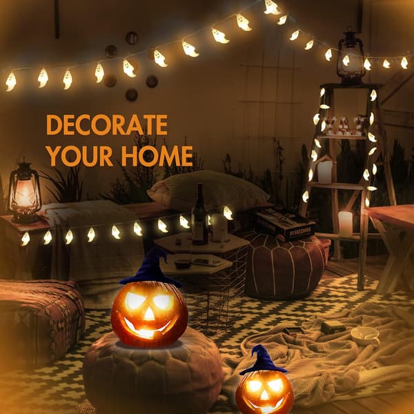 Halloween-valosarja, LED-kummitusvalot ulkokoristeluun