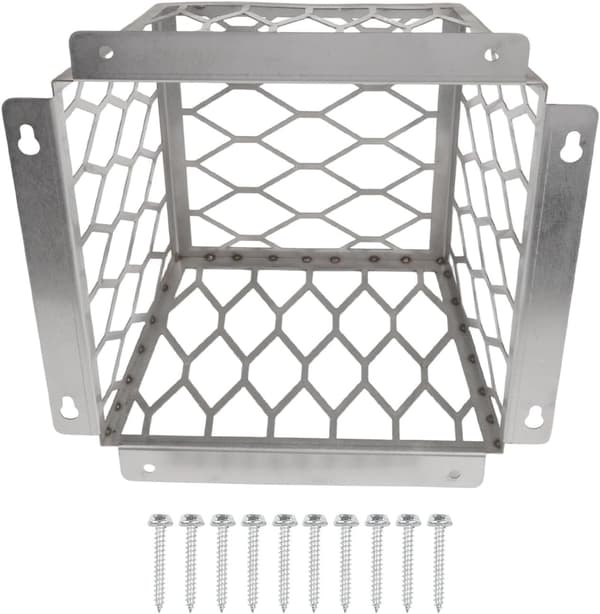 Eksos 3-4 tommer fuglesikker design, forbedrer effektiviteten og rustfritt ståldeksel for ventiler