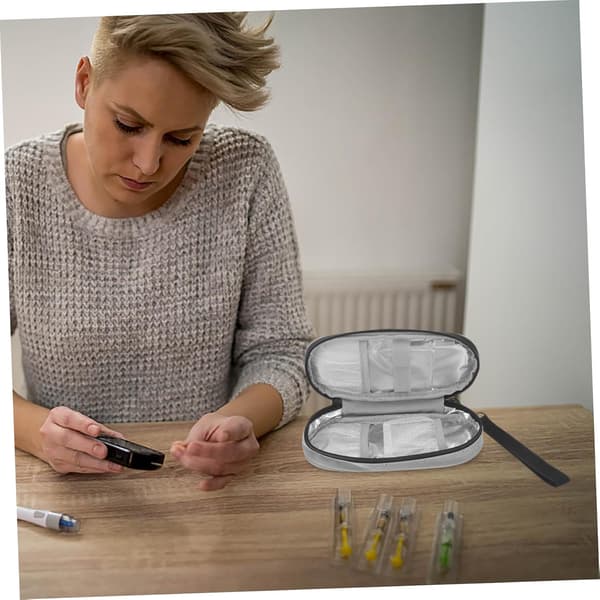 3 stk. Bærbar Insulinpose Isolering Genanvendelig Rejsetaske Medicinpose Organizer