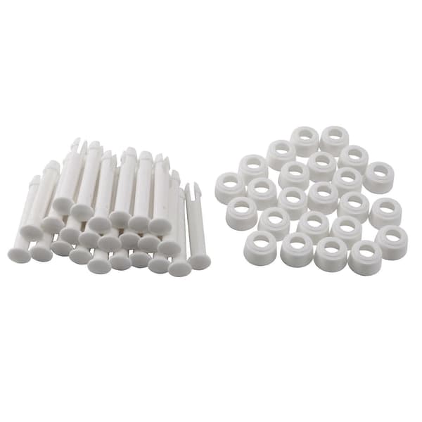 24 st ABS Poolfogstift, 6cm/2.36in Kapselset Tätningar för Pool 28270-28273