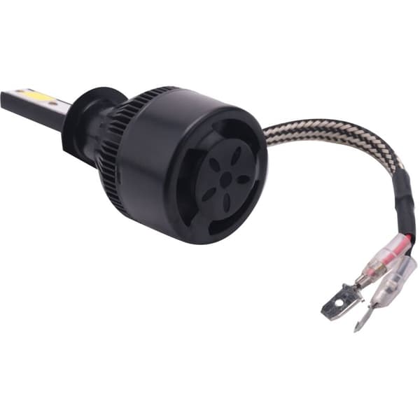 Bil C6 LED-lampe H1 frontlys, 2 stk frontlys kald hvit 6500K tåkelys erstatning konvertering 36W 8000Lm