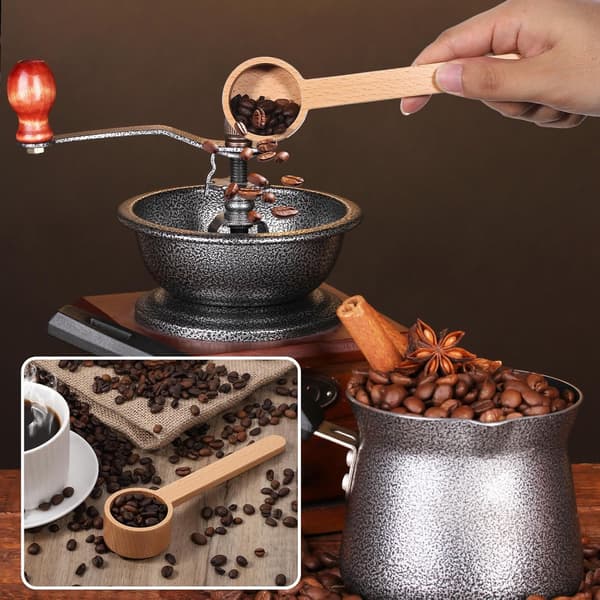 10g Skopa Trä Kaffemått för