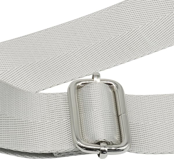 1,5 tommer bred skulderrem sølv sølv 1,5 tommer Silver