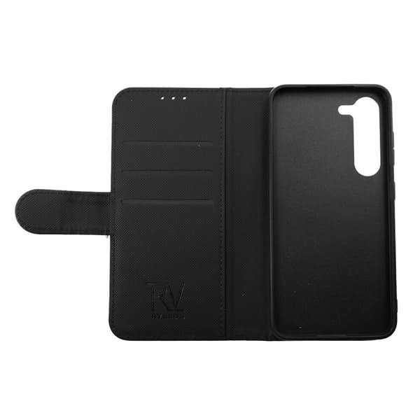 Magnetic Protective Case for Samsung Galaxy S23 Plank Box, Rvelon - Black