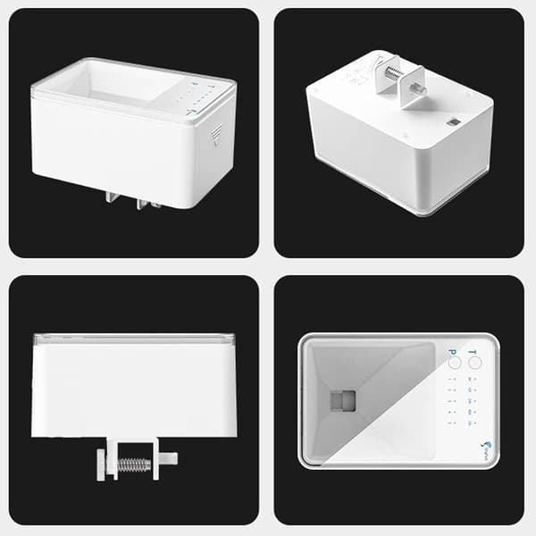 Mini Automatic Fish Feeder - 70 ml - White - Adjustable - For Aquariums During Holidays