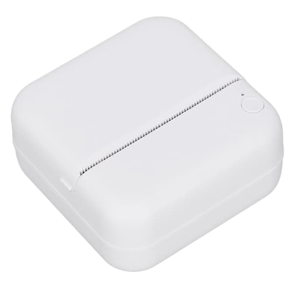 Bærbar Printer 200DPI Ergonomisk Design Trådløs Forbindelse Termisk Papir Intet Blæk Mini Printer til Hjemmekontor Rosa