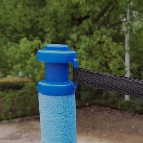 Trampolin endestykker 8-pak Endestykker Reservedele til sikkerhedsnet Diameter 25 mm