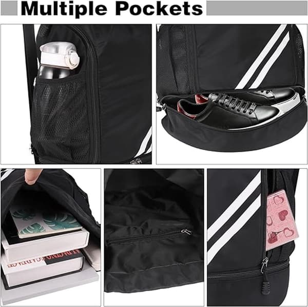 1 Piece Sports Bag - Waterproof Backpack - Drawstring Backpack - Fitness Backpack Unisex