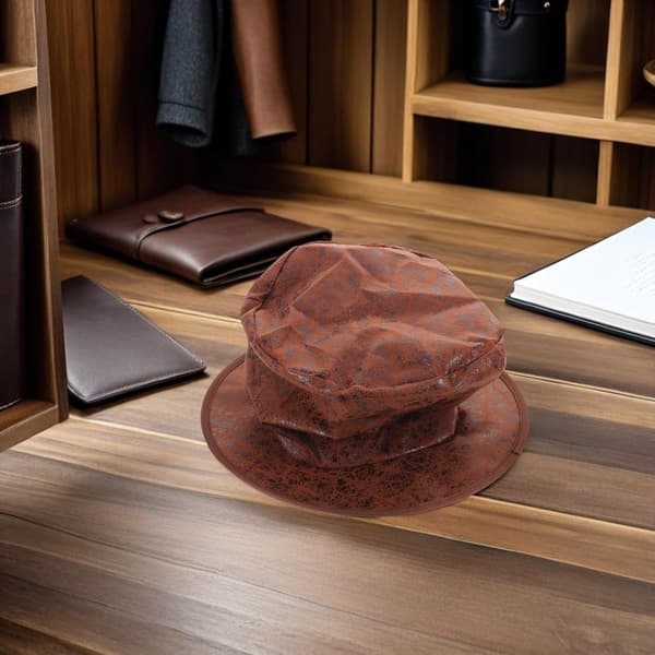 Magician's Jazz Hat for Men Tall Top Hat Steampunk Style for Cosplay Festive Performances