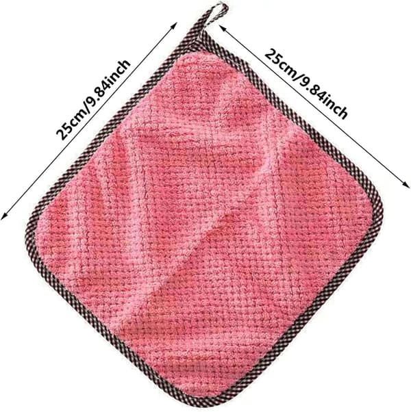 10 Pcs Kitchen Dishcloths are Lint-Free, Odorless Reusable Dish Towels, Highly Absorbent Kitchen Dishcloths