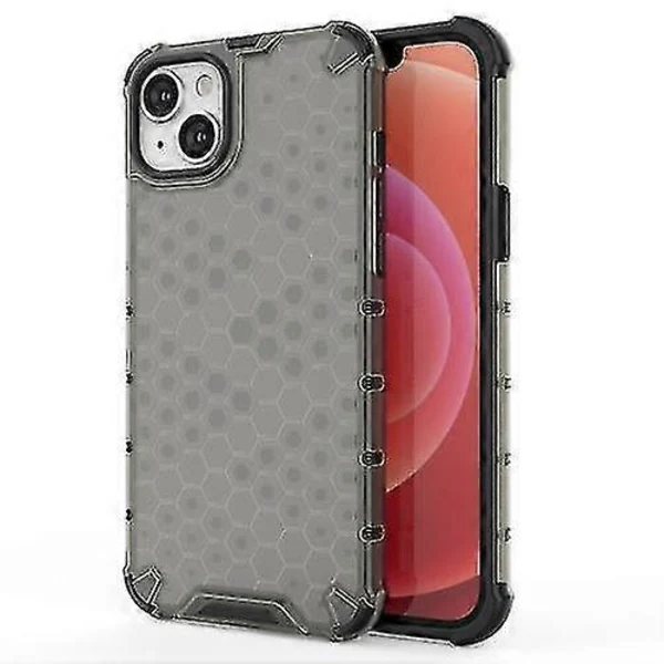 Honeycomb skal til iPhone 15 (sort)