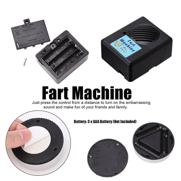 Perfect Prank Gift: Remote Control Burp Machine - Funny and Entertaining [DB]