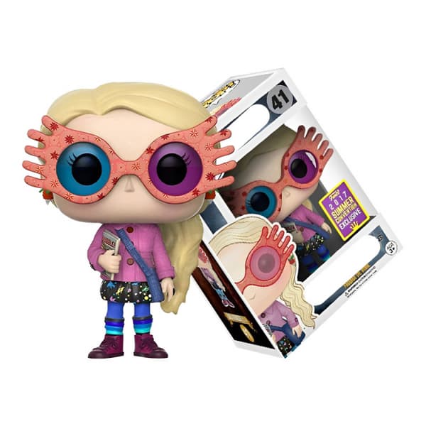 1 kpl Harry Potter -toimintahahmo - Luna Lovegood silmälaseilla