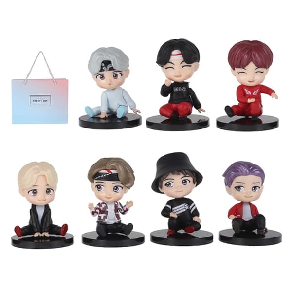 BTS Idol Dolls 7-pack for Collectible Toys