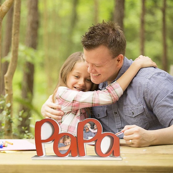 Fars Dag Papa Bildram, Pappa Presenter Från Dotter, Pappa Födelsedagspresenter, Pappa Fotohållare, Fader