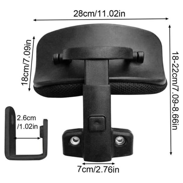 Office Chair Headrest, Removable Universal Attachment, Practical Chair Accessories, Chair Neck Pillow, Support Pillow