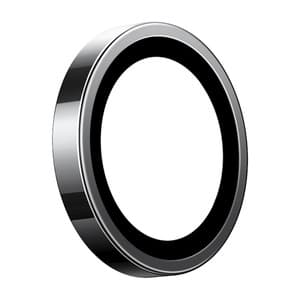 Lensguard camera glass for iPhone 16 ProMax (black) Svart