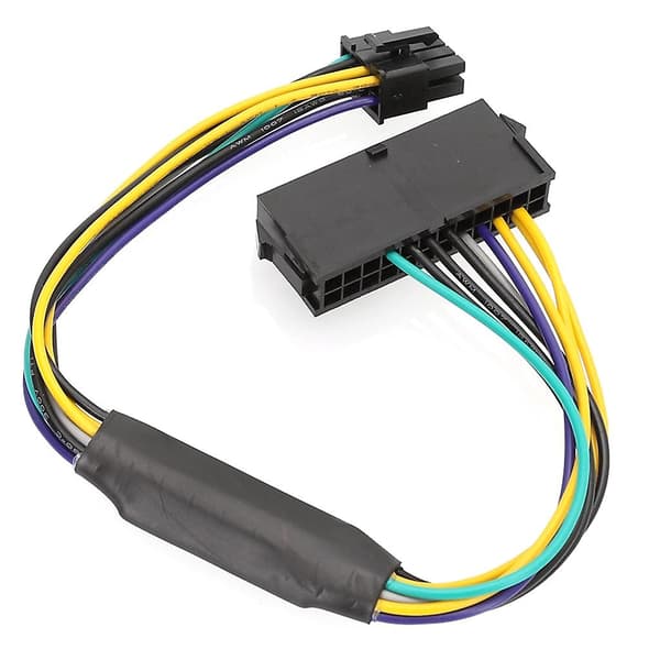 24-bens til 8-bens strømadapterkabel, erstatning for Optiplex 302