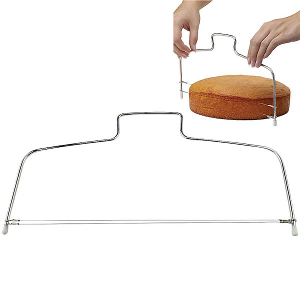 Leivänleikkuri Keittiövälineet Kakku Leivänleikkuri Leivontavälineet Kakuille Toastinleikkuri Leivonnaiset (hopea)Hopea Silver