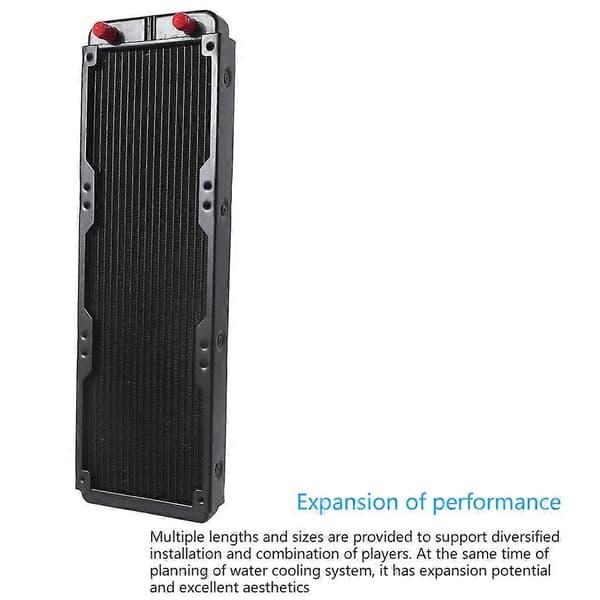 PC Vand Varmeveksler Computer Aluminium Køleplade Radiator til Computer