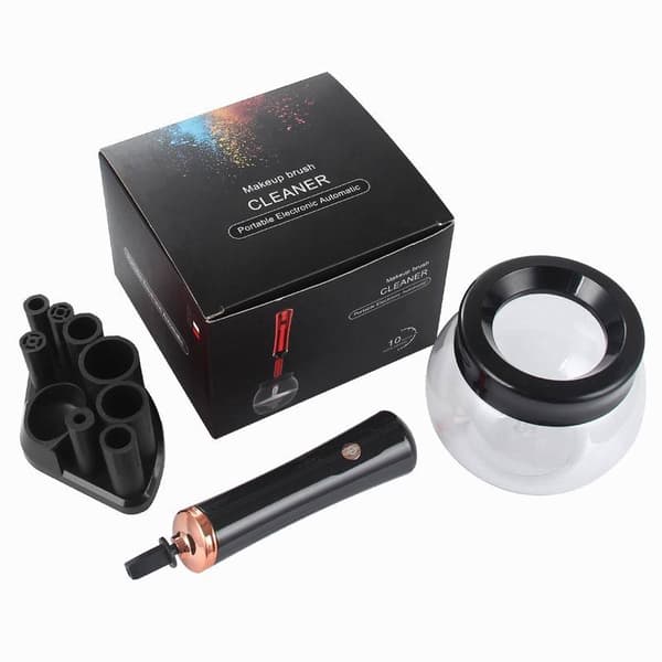 Makeupbørsterenser Tørremaskine Spinner Makeupbørsteværktøj til alle størrelser børster