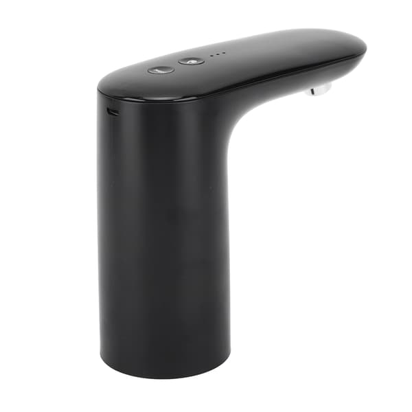 Portable Wireless Automatic Electric Water Bottle Pump Dispenser for Home Camping Black
