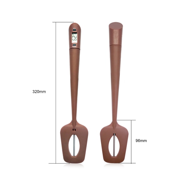 Spateltermometer, Digitalt Chokoladetermometer Digital C