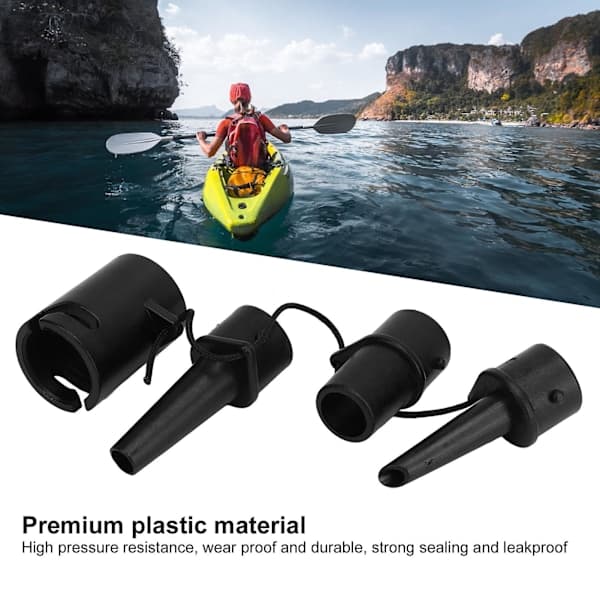 Inflatable Air Mattress Pump Nozzles Set - Replacement Valve Adapter for Paddle Board and Air Sofa