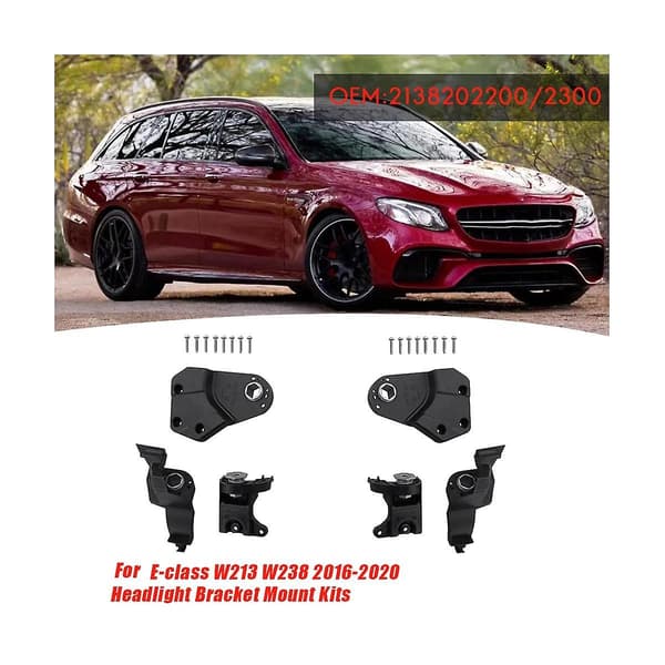 A2138202200 Headlight Bracket Repair Kit for Right Headlight E W213 W238 2016-2020 Headlight Fixed Holder Sc