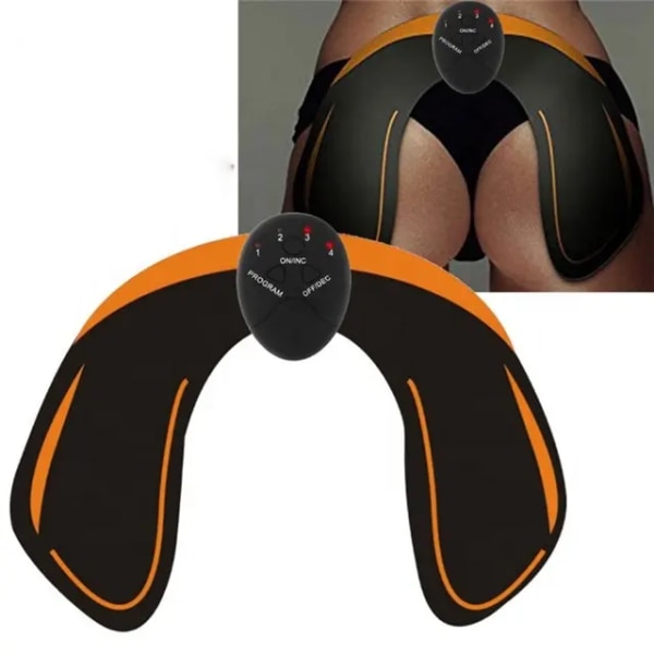 Rumplyftande massagemaskin (2st), bärbar höftmassageapparat för hemmakontor träningsutrustning för kvinnor män