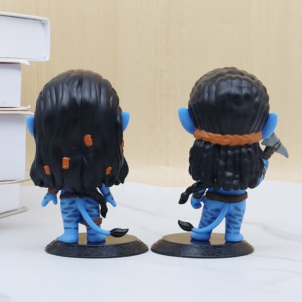 2 stk Q-versjon Avatar Water Way trendy anime kreative leker