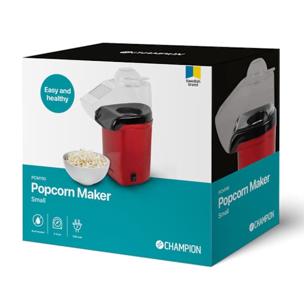 Popcornmaskin Liten PCM110 Rød