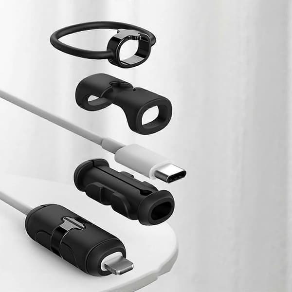 USB-kabel Android Kabelbeskyttelse Lader Tegneserie Bit Datakabelbeskyttelse