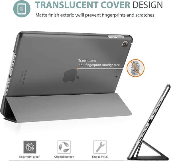 ProCase iPad 10.2 Case iPad 9th Gen Case, Slim Stand Hard Back Protective Smart Case for iPad 10.2 Inch, QWER127