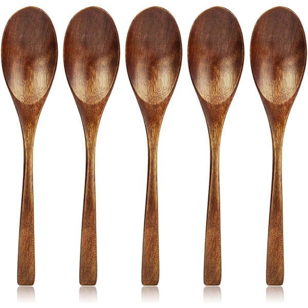 5-delars träslev, miljövänlig träslevset, 20 cm