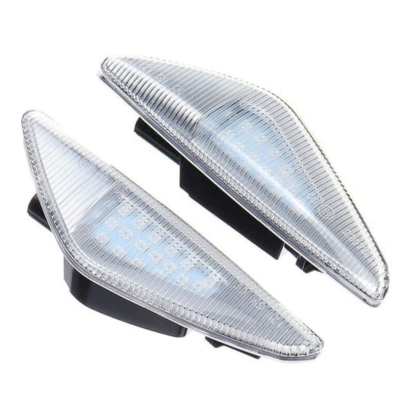 LED-sidemarkeringslys, gennemsigtige bilblinklys, til E70 X5 F25 X3 E71 X6 2007-2013