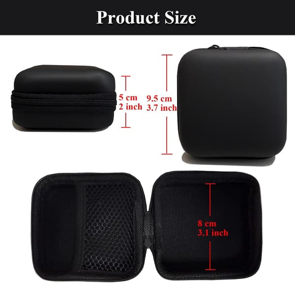 Charger Case, Mini Cable Organizer Case, Pouch Case, Small Charger Organizer, Waterproof Travel Storage Bag for USB Drives, Power