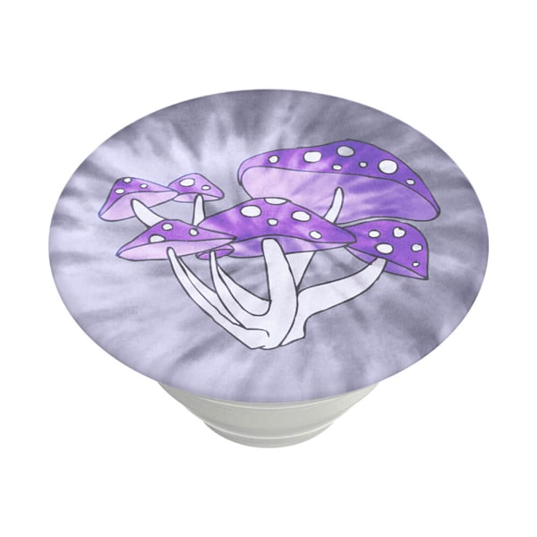 Tie Dye Toadstools Avtagbart Grip med Ställfunktion